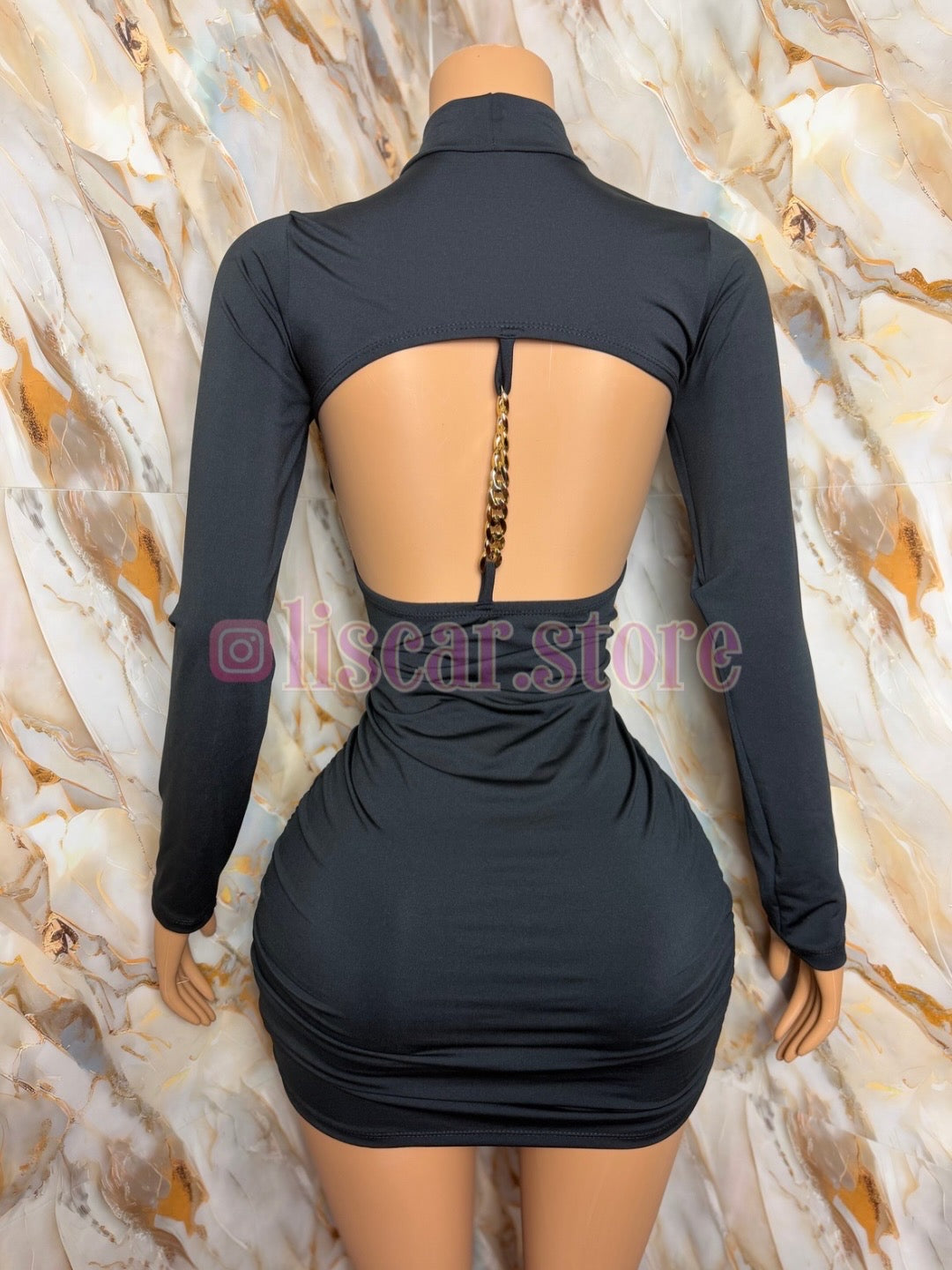 Vestido Cadenas Rosé