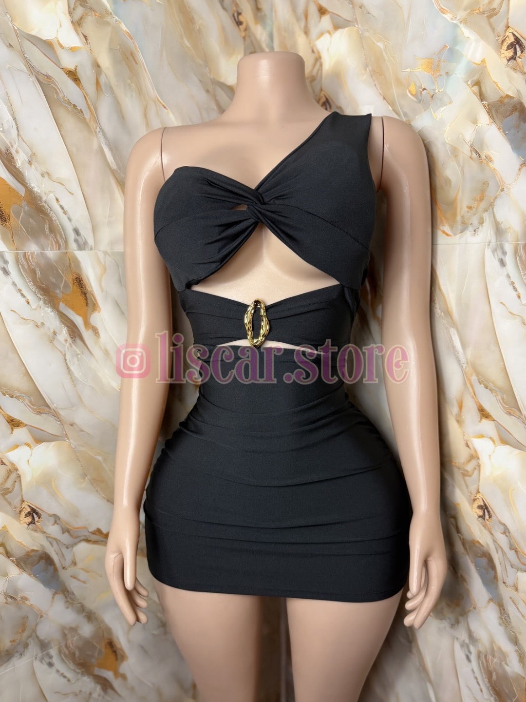 Vestido asimétrico camille
