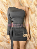 Vestido Aurora Asimetrico