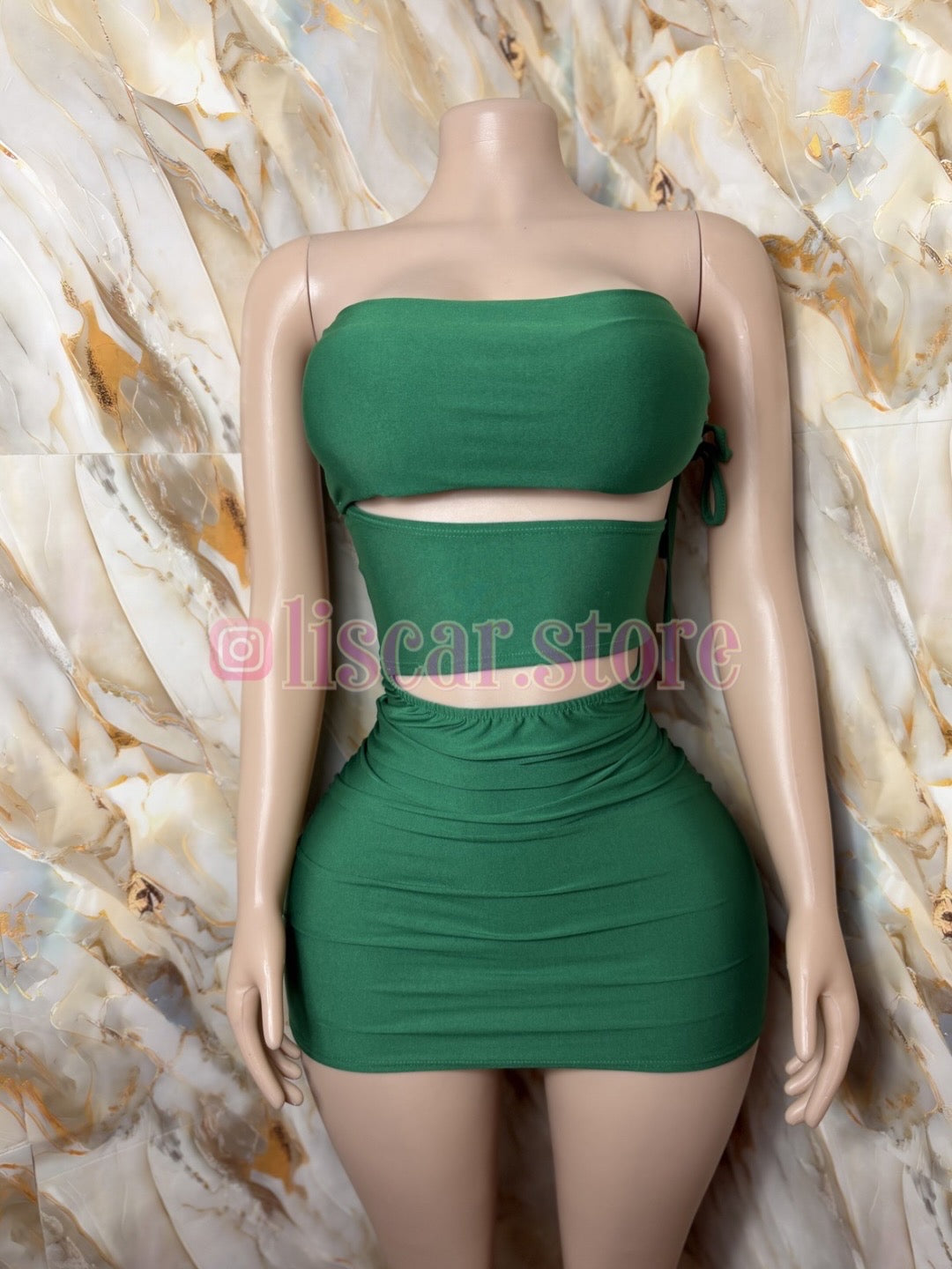 Vestido strapless Queen