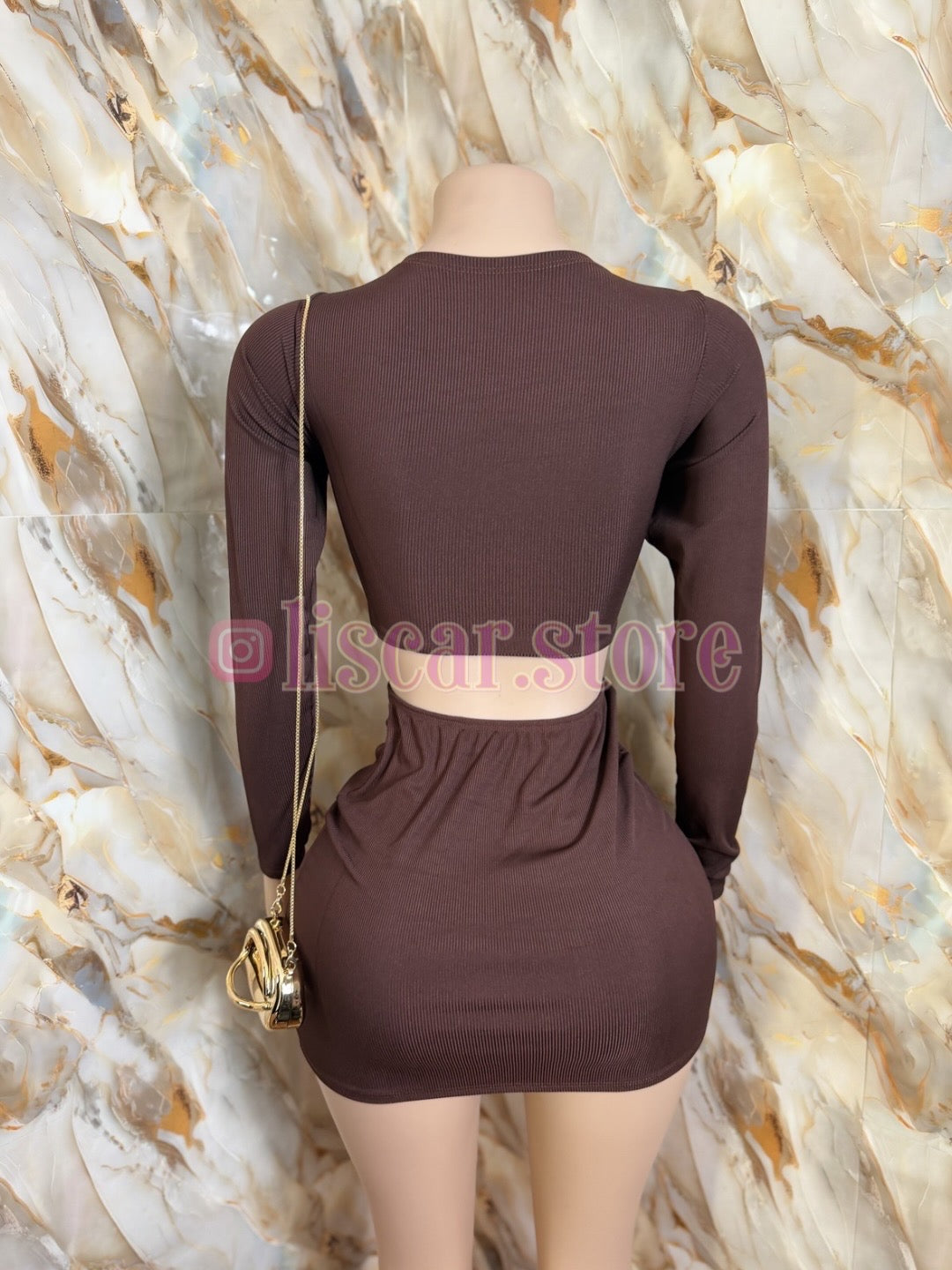 Vestido mini drapeado Florencia