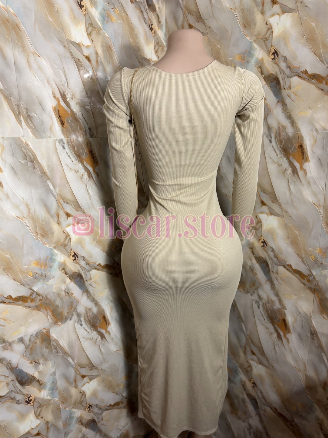 Vestido Amanda manga larga