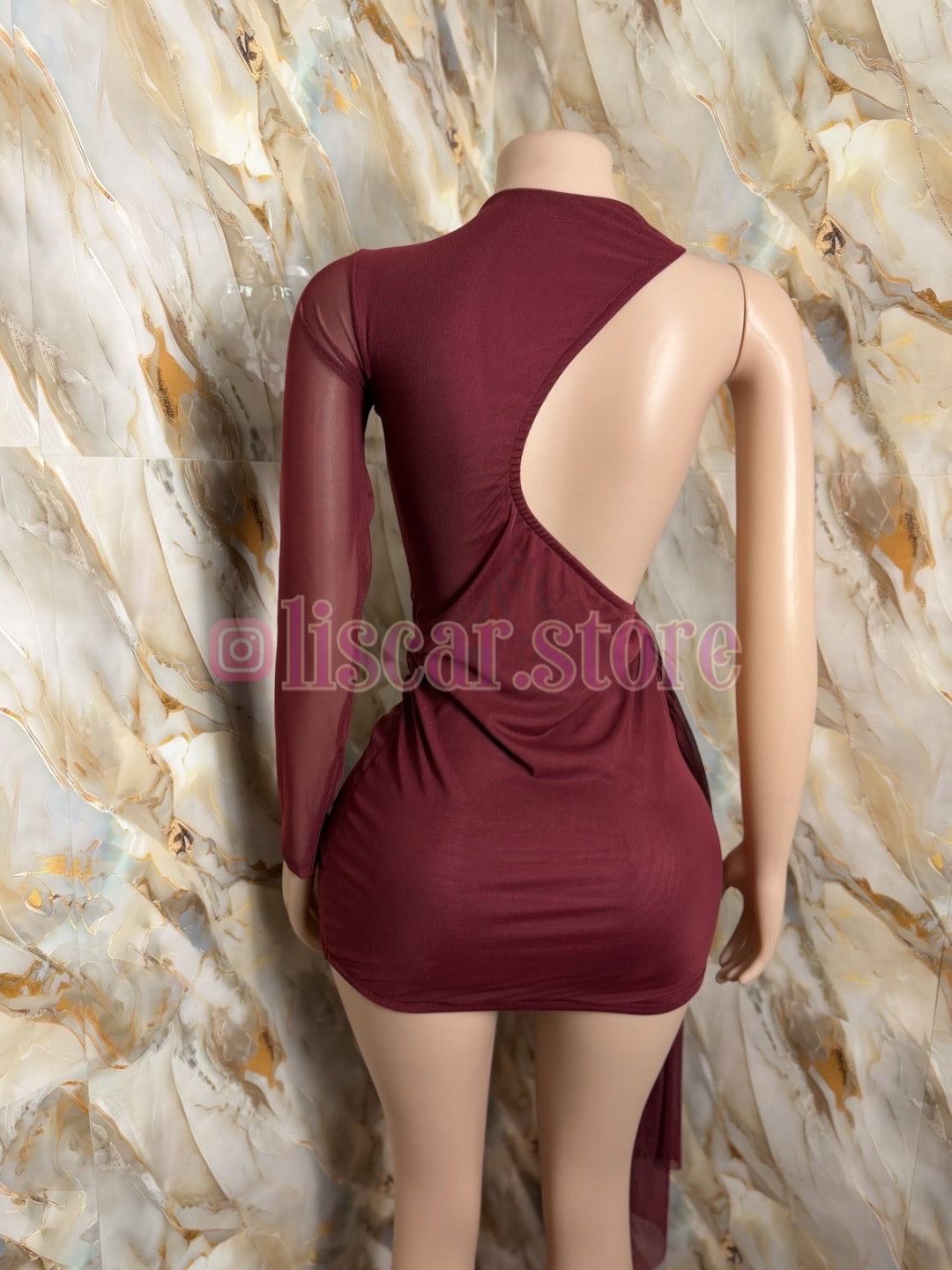 Vestido transaprencia Élite