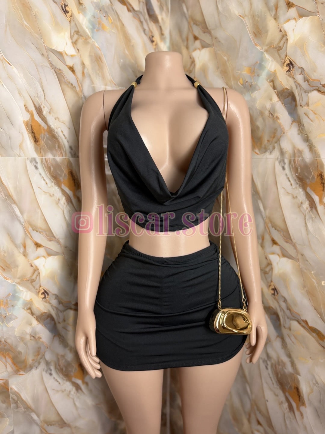 Conjunto falda Short y crop