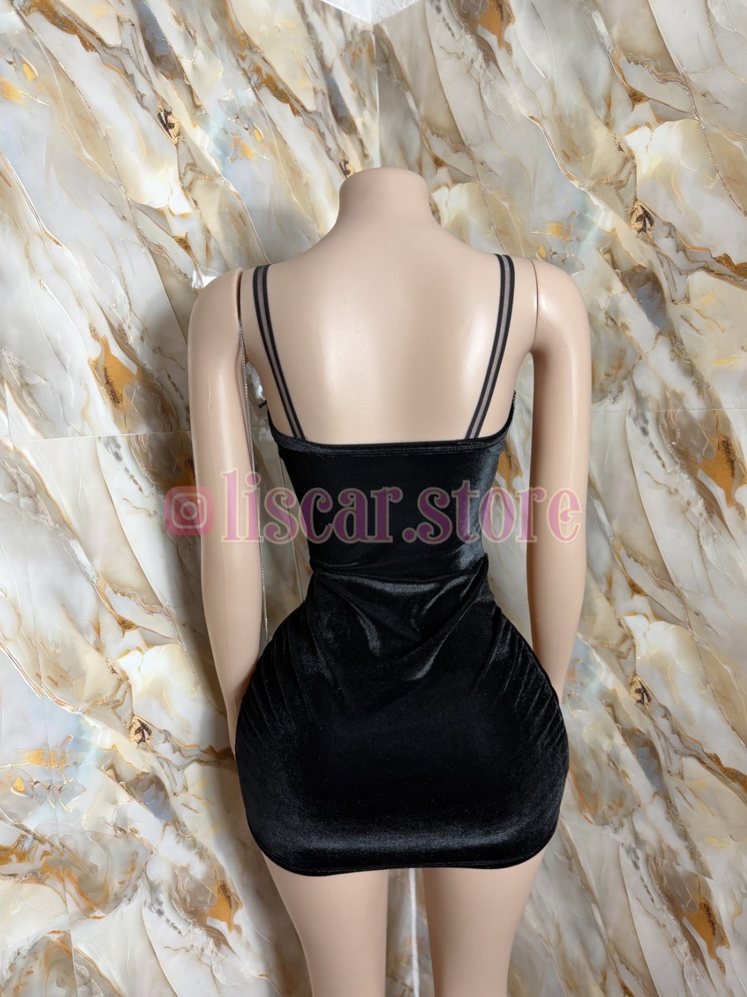 Vestido terciopelo Gloss