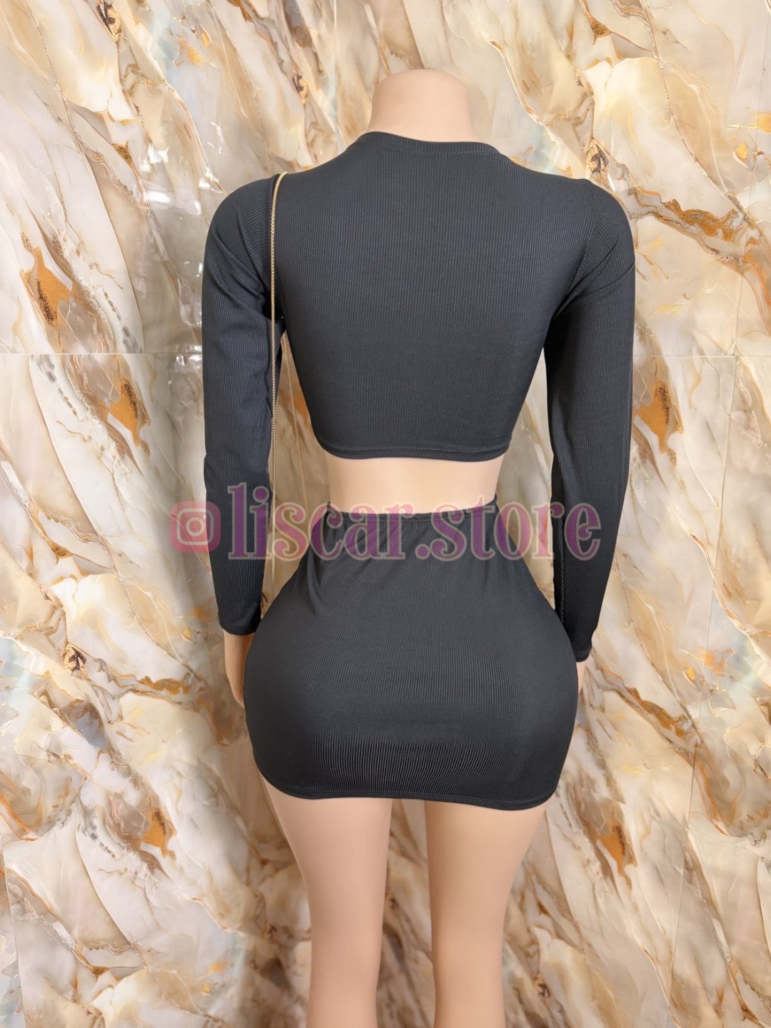 Vestido mini drapeado Florencia