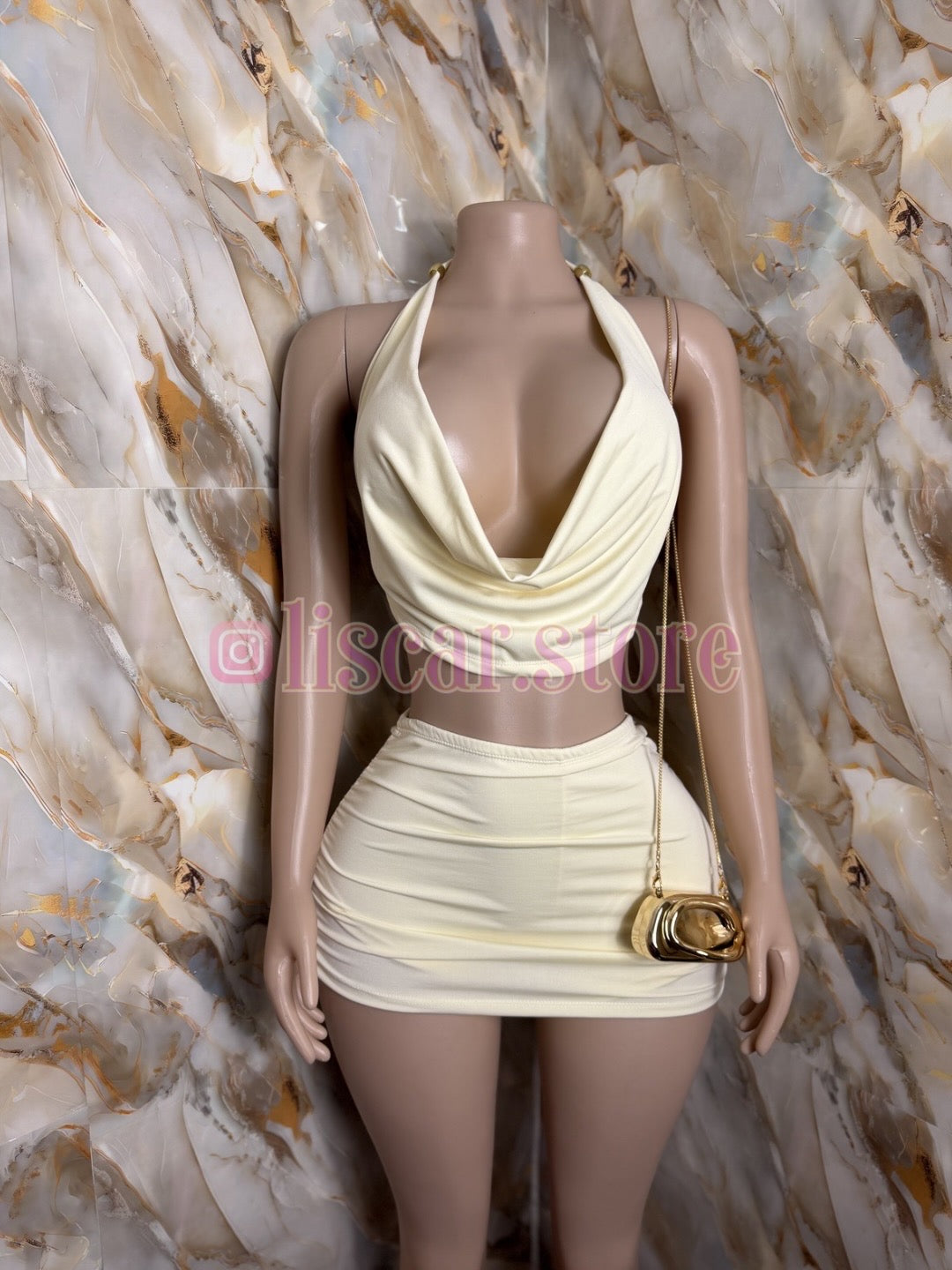 Conjunto falda Short y crop