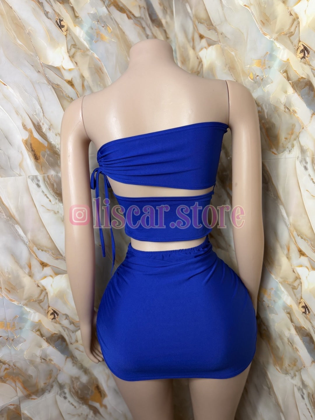 Vestido strapless Queen