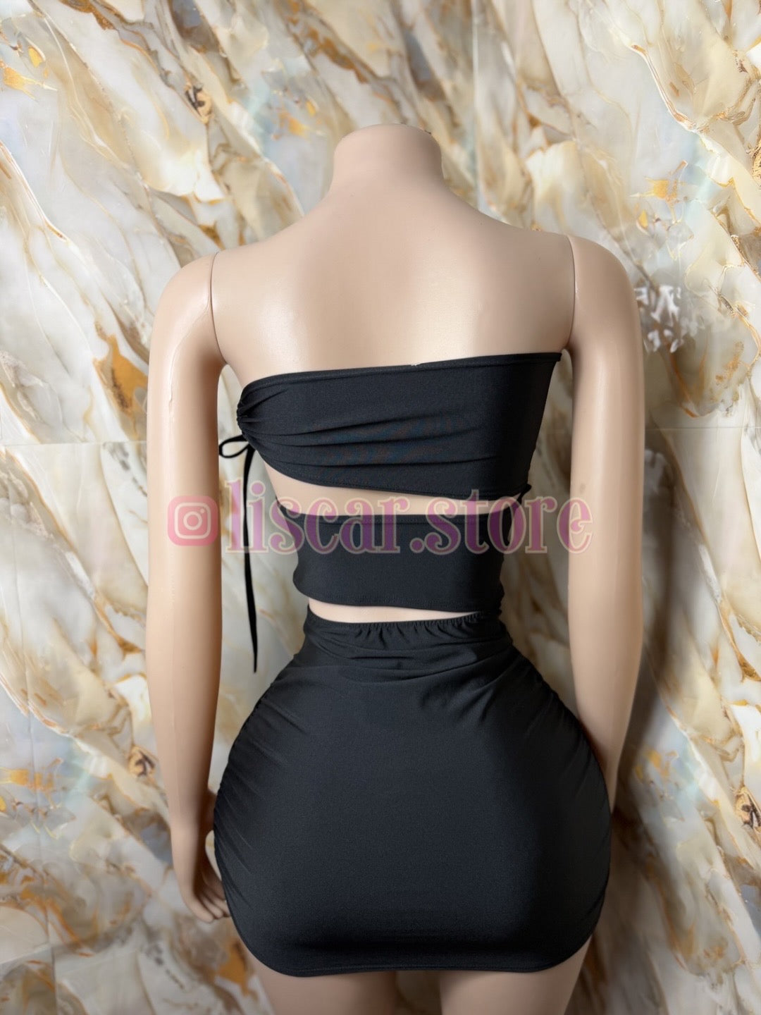 Vestido strapless Queen