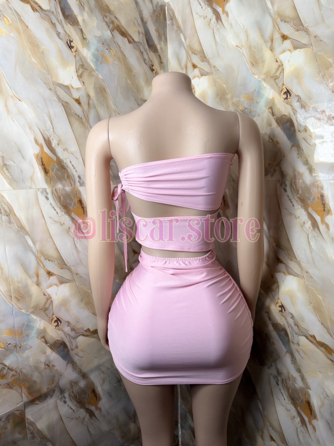 Vestido strapless Queen