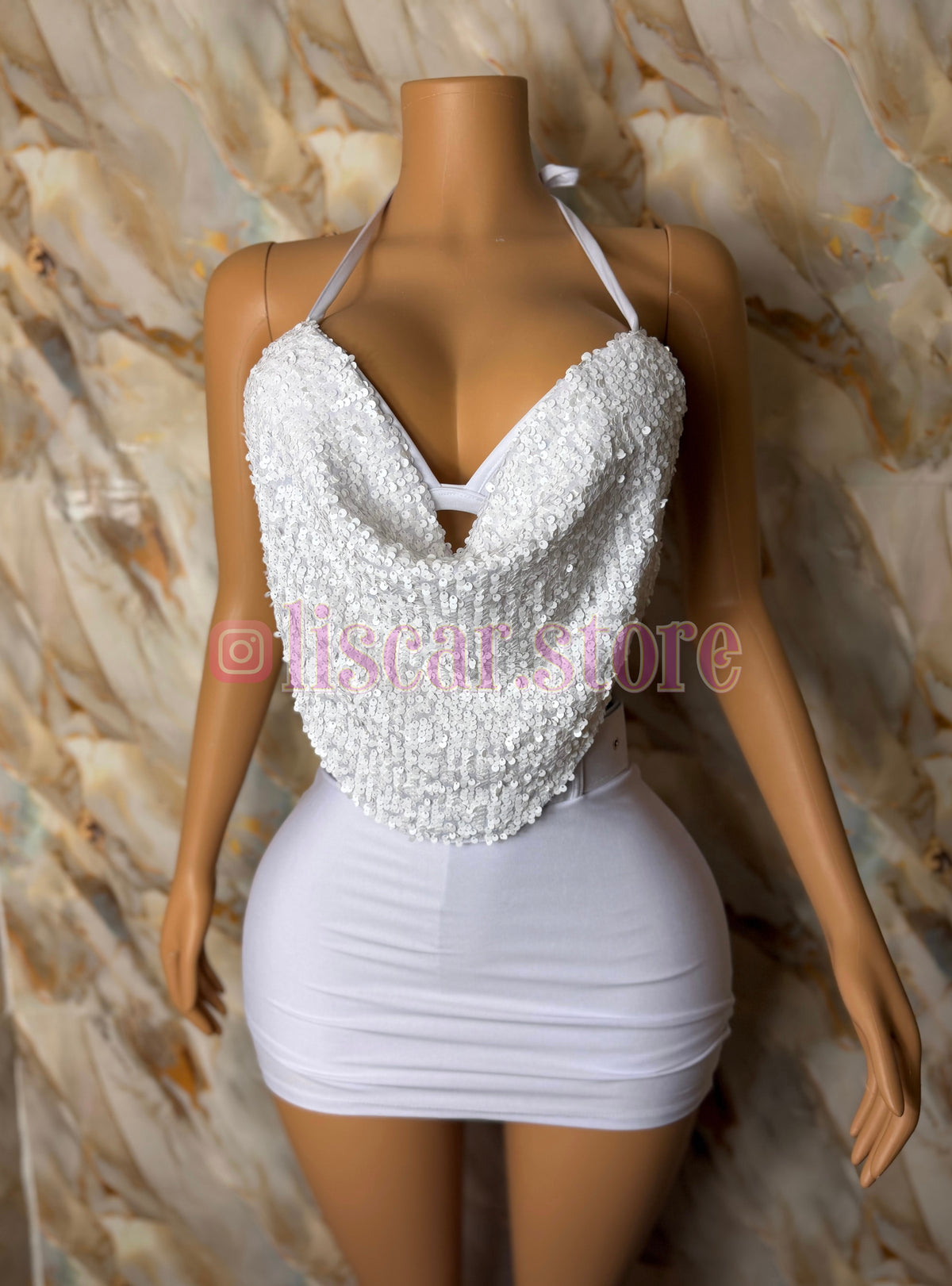 Crop lentejuelas