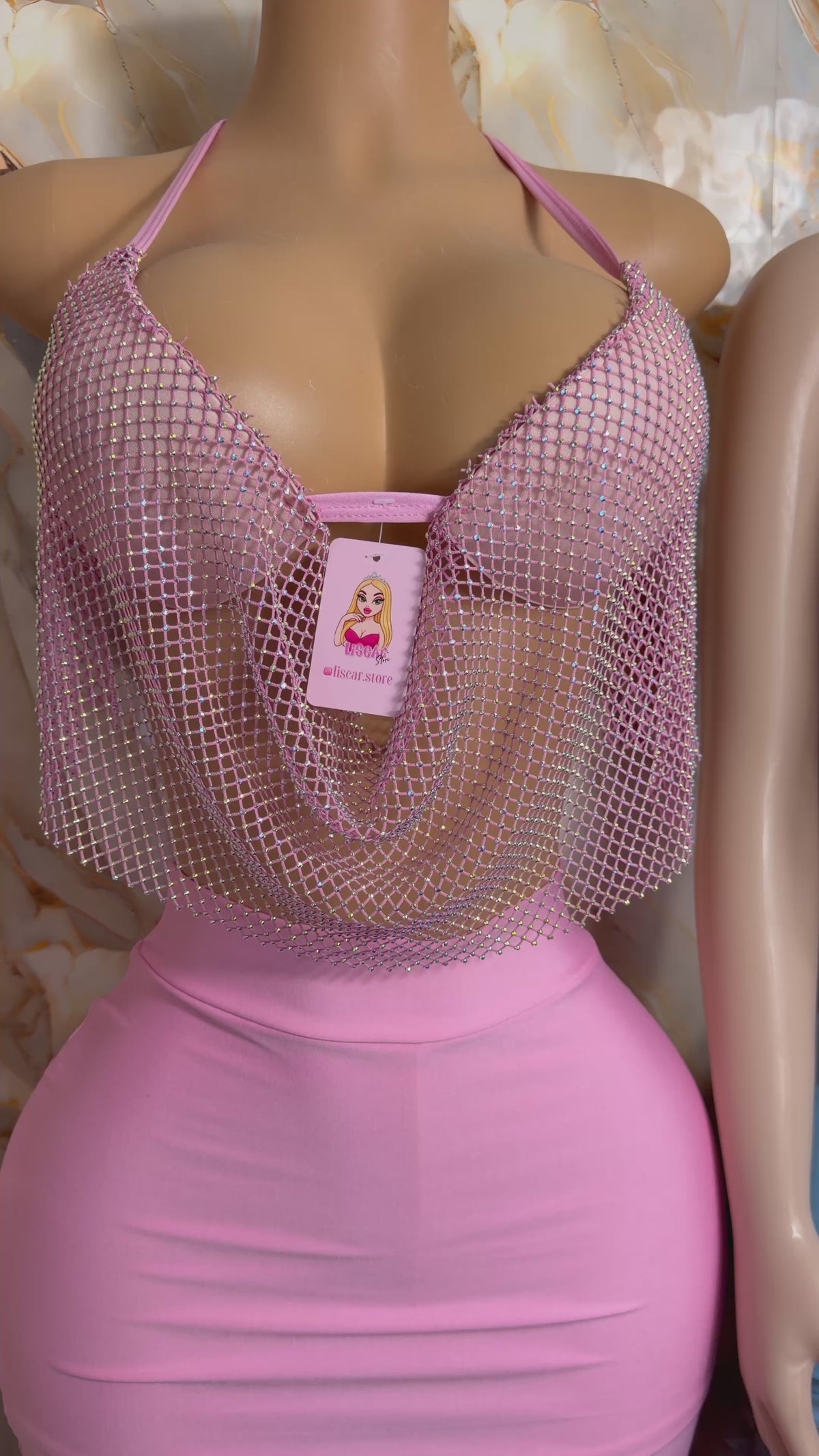 Falda short lisa